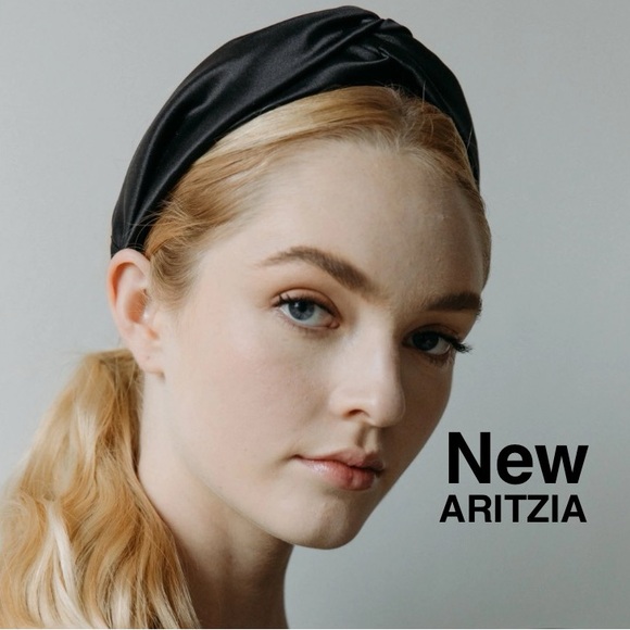 New ARITZIA Main Character Mattie Headband Black⭐️⭐️⭐️⭐️ - Picture 1 of 9